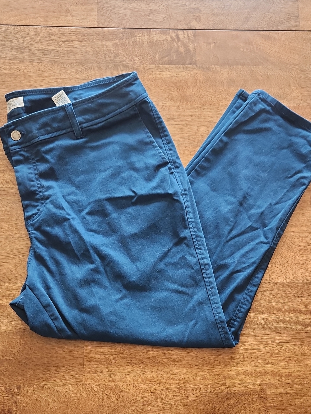 Market & Spruce Women's Skinny Jeans in Navy Blue